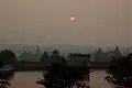 Portland skyline from Mt. Tabor at sunset