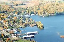 Aerial view of Portland