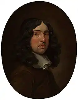 Portrait of Marvell made between c. 1655 and c. 1660