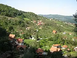 View from Potpećka pećina cave.