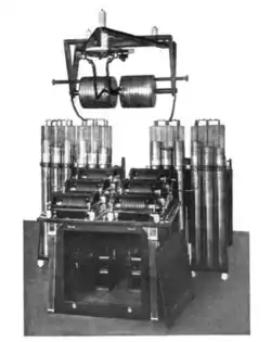 High power spark gap radiotelegraphy transmitter in Australia around 1910.