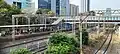 View of Prabhadevi stn from Elphinstone Rd. Bridge
