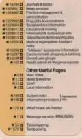 Back of guide