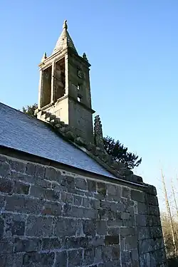 The priory of Landugen, in Duault