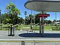 Light rail stop