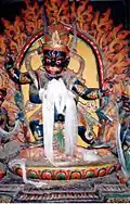Protective deity, Gyantse Kumbum. 1993
