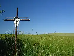 Road cross in Purda