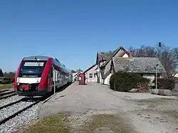 Lint 41, Rødvig station
