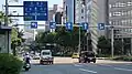 Terminus of National Route 1, 2, 25 and 176 in Osaka