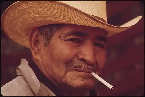 Ranch hand who works in the area near Leakey, Texas