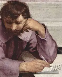 Michelangelo as Heraclitus