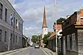 Pikk Street with Trinity Church