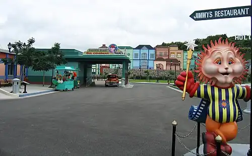 A view from Ramoji Film City