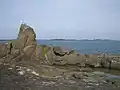Ramore Head, looking towards the Skerries.