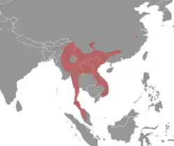 Map of range