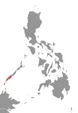 Map of range