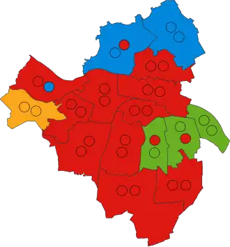 2022 results map