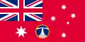 Red ensign of the Commonwealth Lighthouse Service