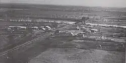Historical panoramic view of Redland