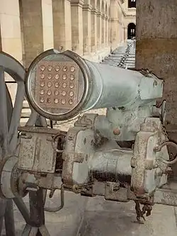 Reffye mitrailleuse muzzle