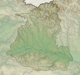 Java is located in Shida Kartli