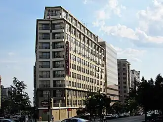 Building that replaced the Portland Flats