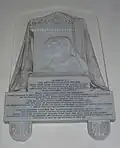 Memorial to the Rev. David Wilkie and his spouse Isabel Lister