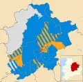 2003 results map
