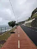 Road between Ribeira Brava and Tabua