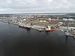 Riga port photo by findseajobs.com