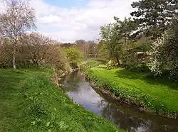 River Foss New Earswick, 53°58′59″N 1°04′44″W﻿ / ﻿53.983022; -1.078913