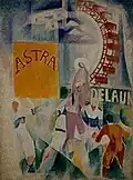 Robert Delaunay, L'Équipe de Cardiff, 1913