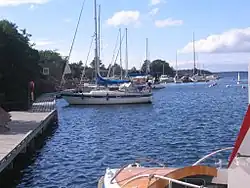 Rödhamn Harbour.