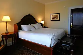 Interior of a guest room