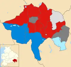2022 results map