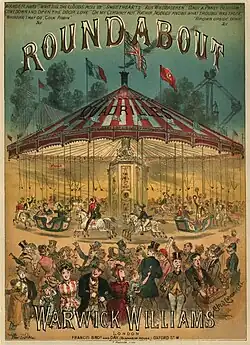 Cover for Roundabout Quadrilles by Warwick Williams (1885)