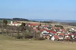 View from the southwest