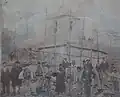 Runcu old church right before its demolition in 1897