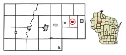 Location of Ingram in Rusk County, Wisconsin.