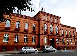 Town Hall in Rzepin, seat of the gmina office