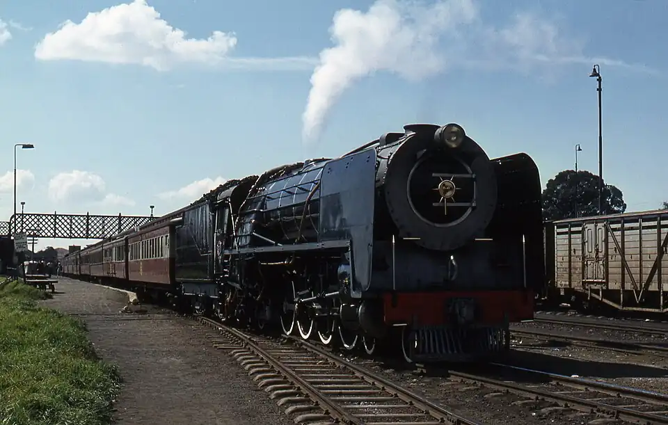 Henschel-built no. 2878 at Breyten, 26 April 1981