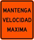 IE-4-2 Maintain top speed