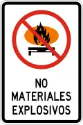 R-7-5 No explosive materials