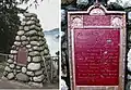 Plaque commemorating Beaver in Stanley Park, Vancouver.