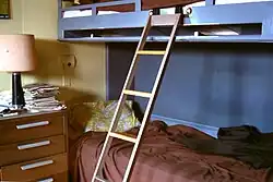 Room view of bunk beds