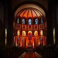 Saardom, apse