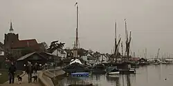 Promenade view north, with St Mary's Church at left