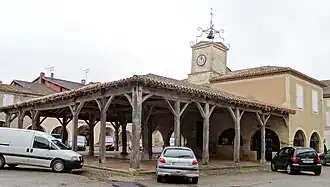 Covered market and town hall