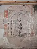 A figure with crozier, still at Arlanza; later period