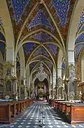 Nave of the cathedral.